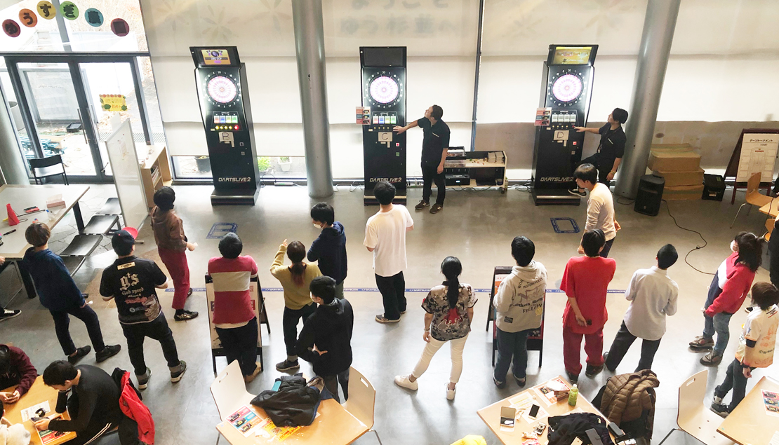 杉並区の児童青少年センターにあるダーツライブ2